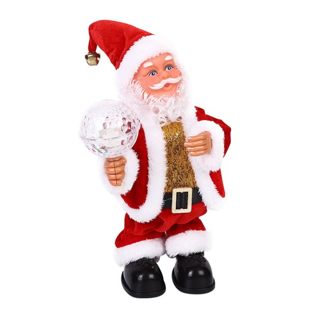 Twerking Papá Noel Sacudiendo las caderas Papá Noel Meneo Canto Canto Baile Navidad Papá No Abanopi Adornos
