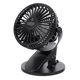 thumbnail image 4 of Ventilador de refrigeración recargable por USB con clip, silencioso, portátil, miniventilador con diseño de orejas de gato, ideal para el hogar, la oficina y la escuela (negro), 4 of 7