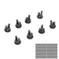 thumbnail image 4 of Oubit Support de Diode Électroluminescente 200 Pcs Diode Électroluminescente LED Ampoule Support de Diode LED Douille de Lampe Écologique Matériaux, 4 of 9