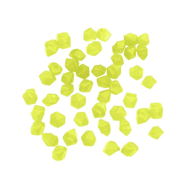 Tyeign Decorative Stones Clearance Artificial Small Diamond Luminous Stone 100Pcs, Household Stones Clearance Sale