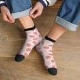thumbnail image 3 of Pofeuu Strawberry And Flowers Print 30cm Socks, Adult Running Hiking Socks for Youth and Adult, 3 of 7