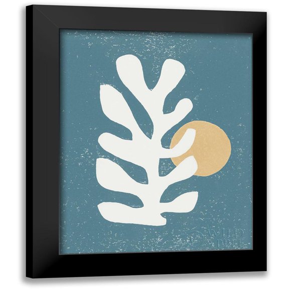 Hershey, Moira 12x14 Black Modern Framed Museum Art Print Titled - Matisse Homage II