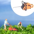 thumbnail image 6 of MERIGLARE Mini Chainsaw Model Dollhouse Furniture Simulation Landscaping Tool Miniature Grass Cutter Toy DIY Accessories pretend play Photo Props creative realistic suitable for chainsaw orange, 6 of 8