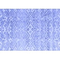 thumbnail image 1 of Ahgly Company Indoor Rectangle Solid Blue Modern Area Rugs, 7' x 9', 1 of 4