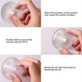 thumbnail image 2 of High-Grip Suction Cups 45mm 8 Pack Clear PVC Pads for Kampa AIR Awnings, Caravan Accessories, 2 of 5
