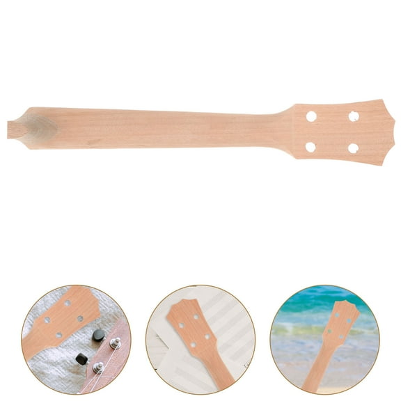 OATIPHO concert ukulele Ukulele Neck Wooden Replacement Part Family Activities 1Set
