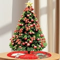 thumbnail image 5 of PRETXORVE Christmas Decorations, Christmas Ornaments, Christmas Decorations Christmas Tree Skirt 90Cm Printed Tree Skirt Home Christmas Tree Decor, 5 of 5