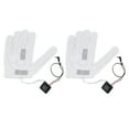thumbnail image 3 of 2 Pcs DC Electric Heated Glove Heating Pads with 3 Adjustable Temperature Gears - Ultra-thin Washable Heating Films, Fast & Even Heating, Made of Soft Cotton-Polyester Blend for Skiing, Hiking,, 3 of 7