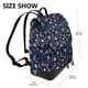 thumbnail image 2 of Easygdp Autumn Leaves With Blue Mochila de Cuero para Mujeres, Bolso de Hombro, Bolsos de Mano de Moda para Trabajo y Viajes, 2 of 4