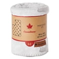 thumbnail image 1 of Canadiana Satin Plush Throw Blanket, 1 of 3