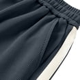 thumbnail image 5 of GUZOM Mens Gray Wide Leg Pants, Relaxed Fit Casual & Lounge Pants with Elastic Drawstring Waist for Everyday Comfort,Size L, 5 of 8