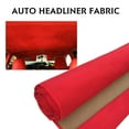 thumbnail image 6 of Car Elements Red Auto Roof Lining Headliner Foam Upholstery Red Headlining Fabric Remedy Renew&nbsp;60" W, 6 of 6