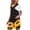 Yellow, variant on FcBaudy Short Sleeve Round-Neck Dress,Womens Dresses,Summer Dresses for Women Women Causal Hollow Out Splicing Floral Print Short Sleeve Dress Women Dress