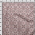 thumbnail image 3 of oneOone Cotton Cambric Dusty Rose Fabric Triangle Geometric Sewing Craft Projects Fabric Prints By Yard 56 Inch Wide, 3 of 4