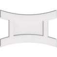 thumbnail image 1 of Ekena Millwork CMP20X13HN 13,37 x 20 Po Rectangle Havre Architectural Grade Médaillon de Plafond Contemporain PVC, 1 of 1