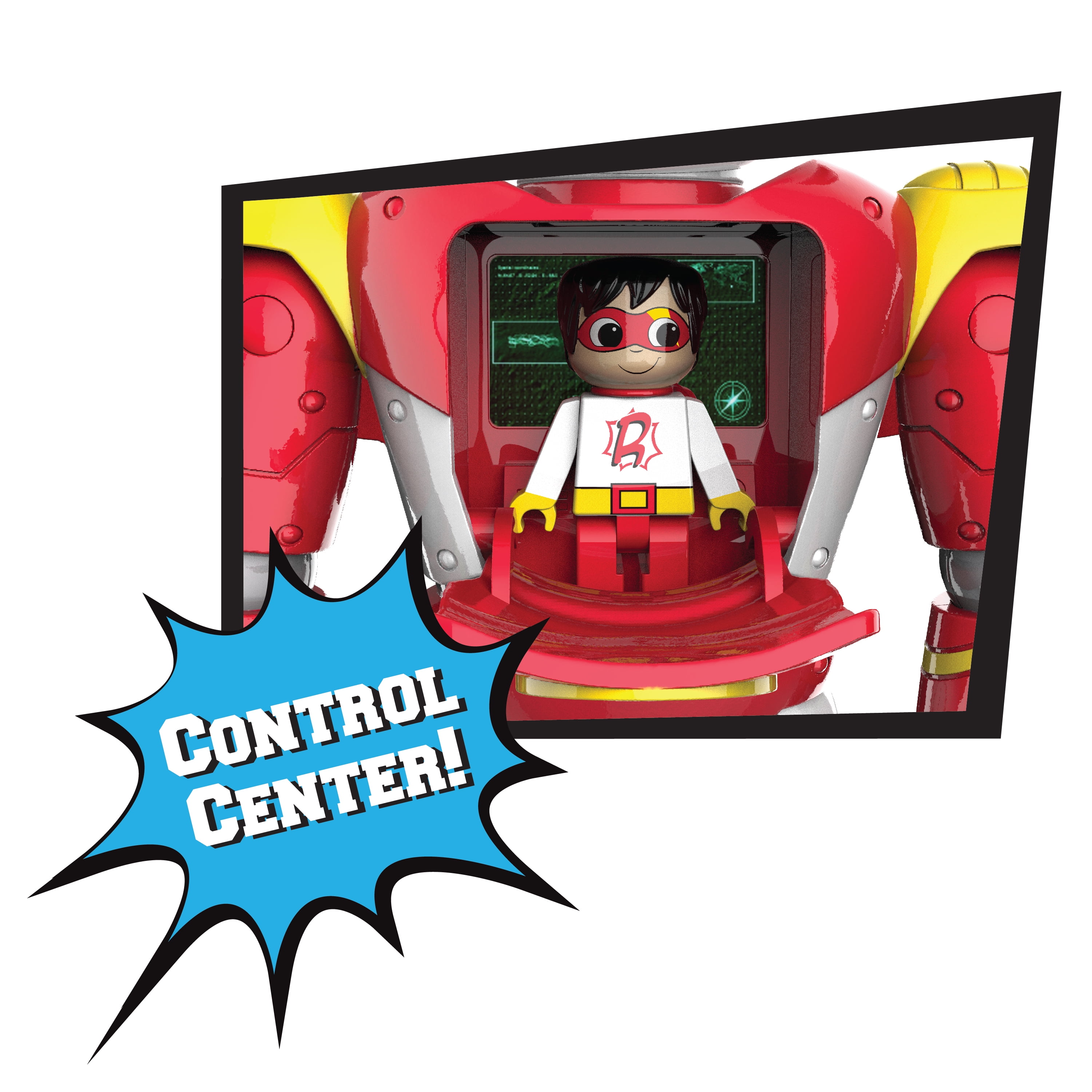 red titan robot ryan's world
