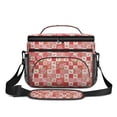 thumbnail image 2 of Lunch Box Pioneer Flower Floral Print Pattern Insulated Lunch Bag for Women Men,Medium Leakproof Lunchbox Cooler Bag Adjustable Strap,10 X 6.7 X 8 Inches, 2 of 6