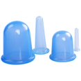thumbnail image 2 of Juego de 4 ventosas de silicona para masaje de cabeza con ventosas, color azul, 2 of 6