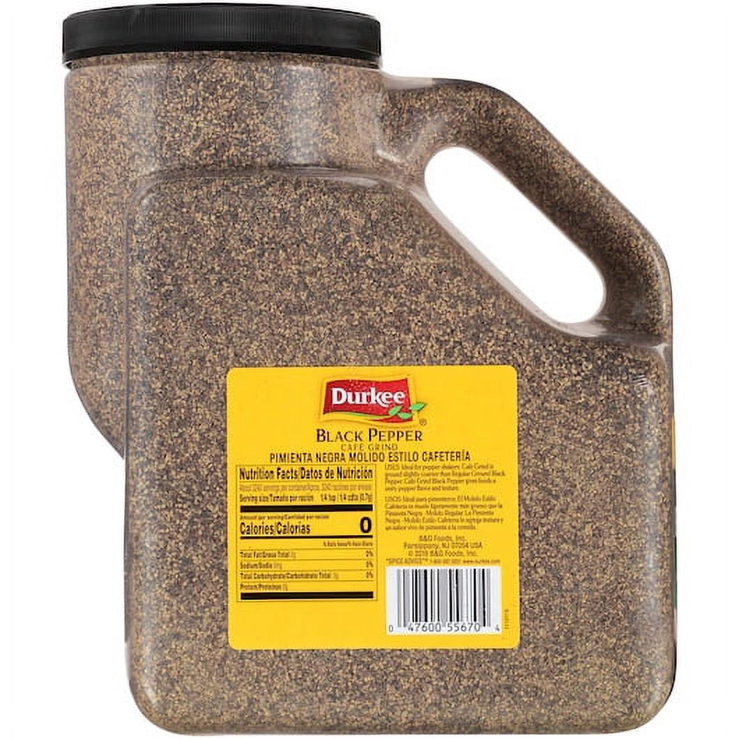 (Price/Case)Durkee Cafe Grind Black Pepper, 80 Ounces, 1 per case