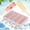 Pink, variant on Harpi Ice Cube Trays for Freezer, Clearance Under $5, Ice-cream Maker, Ice-cream Molds Ice Box Small Household Refrigerator Easy-release Ice-cream Molds with Cover Ice Lattice