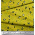 thumbnail image 3 of Soimoi Cotton Duck Fabric Leaves & Insect Decor Fabric Printed Yard 42 Inch Wide, 3 of 3