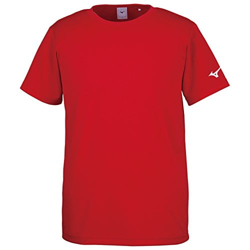 Mizuno 32JA8156 Training Wear, Short Sleeve T-shirt, Sleeve Logo