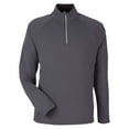 thumbnail image 4 of CORE365 CE418 Men's Origin Performance Pique Quarter-Zip Pullover-Carbon/ Black-2XL, 4 of 6
