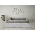 thumbnail image 3 of Ahgly Company Indoor Round Solid Gray Modern Area Rugs, 8' Round, 3 of 4