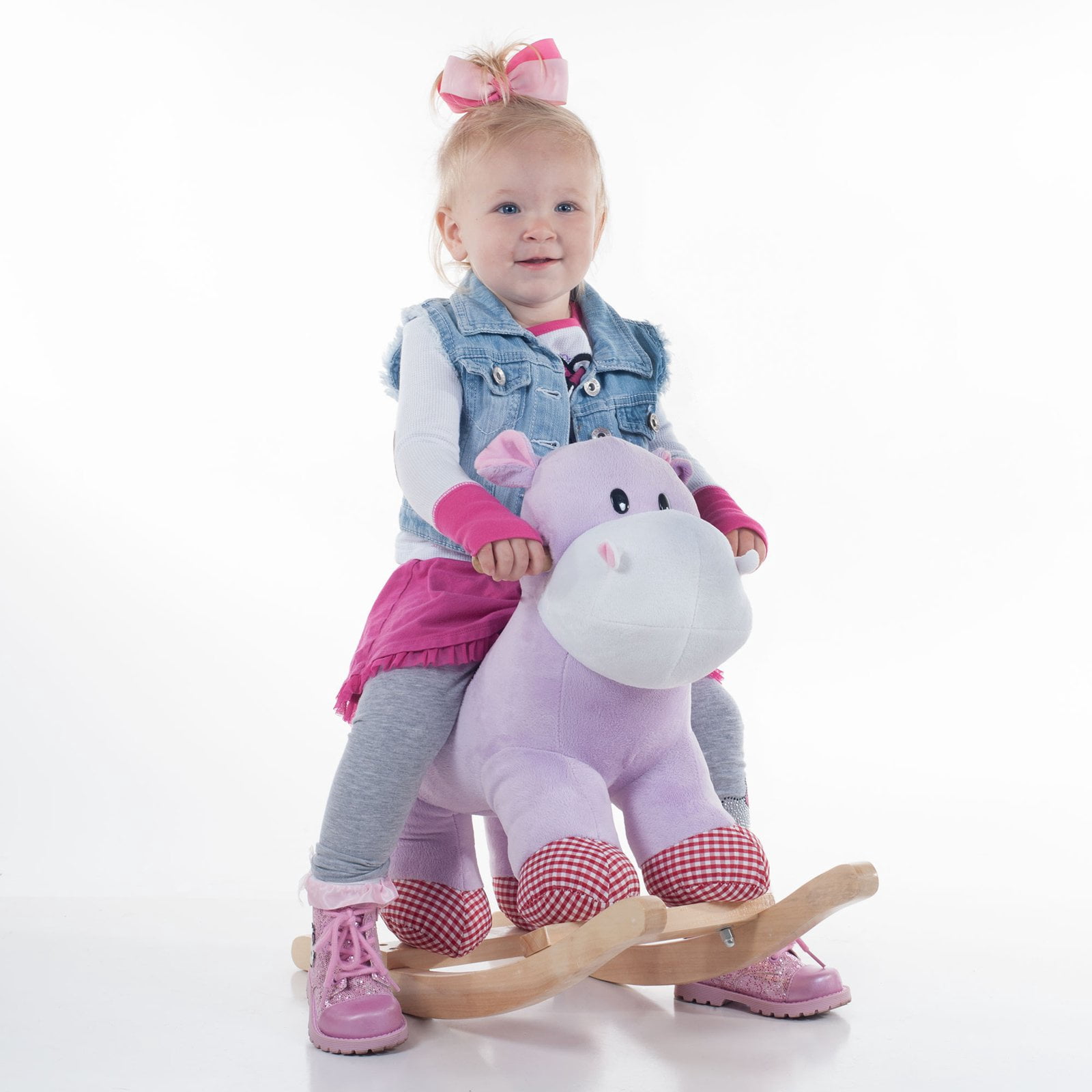Happy Trails Henrietta the Rocking Hippo - Walmart.com