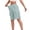 Light Green #056, variant on Women's Bermuda Cargo Shorts Casual Summer Shorts with Pockets Plus Size Loose Fit Elastic Waist for Hiking 2026, M