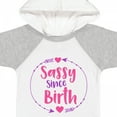 thumbnail image 4 of Inktastic Sassy Since Birth, Sassy, Sassy Girl, Arrow, Hearts Girls Baby Bodysuit, 4 of 5