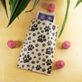 thumbnail image 5 of 100 Qty 6" x 9" Decorative Flat Paper Gift Bags - Paw-Print Pattern on Brown Kraft Bags - for Sales/Treats/Parties Cookies/Gifts - N'icePackaging, 5 of 10