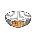 thumbnail image 2 of OEFNTAC Rattan and Iron Fruit Basket with Handle 8 Inch Storage Bin for Kitchen Countertop Organization, 2 of 8