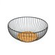 thumbnail image 2 of Rattan Iron Fruit Tray Vegetable Drainage Basket Living Room Snacks Candy Storage Bedroom Bathroom Cosmetic Basket, 2 of 8