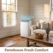 12000 BTU Portable Air Conditioner, 3-in-1 Cooling, Dehumidifier & Fan - Remote, 24H Timer, Sleep Mode, Energy Efficient, Freestanding - Cools up to 700 Sq.Ft - Easy Window Installation