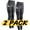 33# 2Pack:Black+Black, variant on NELEUS Womens Yoga Leggings Ankle High Waist Tummy Control with Side Pocket,Black+Gray,US Size 3XL