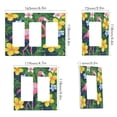 thumbnail image 2 of Yayeee Rocker Switch Wall Plate 2-Gang 4.7"x4.6" Home Decorative Outlet Cover, Pink Flamingo Pattern, 2 of 6