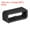 Black, variant on Watch Band Holder Loop, Universal Silicone Watch Replacement Band Strap Keeper Parts for Smart Sport Black 18 mm