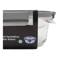 thumbnail image 4 of Contenedor Hermético Hometrends de Vidrio Transparente Circular 910 ml, 4 of 4