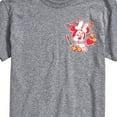 thumbnail image 3 of Mickey & Friends - Minnie Kiss Art - Men's Short Sleeve Graphic T-Shirt, 3 of 5