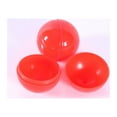 thumbnail image 4 of MOVTOTOP 50pcs Empty Colored Round Capsules Capsule Toys Small Plastic Balls 5cm Vending Machine Capsules Balls Small Bingo Raffle Drawing Balls Openable Gumball Container For Easter Favor Red, 4 of 8