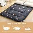 thumbnail image 3 of Lovote 4" Thick Floor Mattress - Japanese Futon Tatami Pad, Roll-Up Sleeping Mat for Guest/Bedroom, 3 of 7