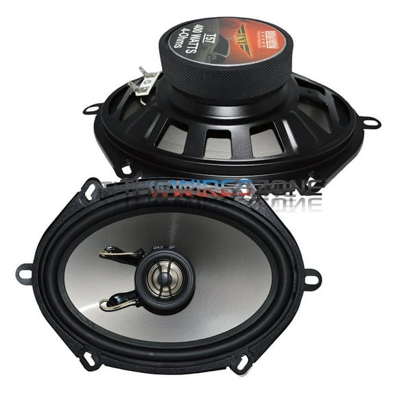 Earthquake Sound T57 TNT Series 2-Way 5' x 7' 400 Watts Car Speaker (pair) 5x7'