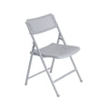 thumbnail image 7 of National Public Seating Airflex Series Premium Polypropylene Folding Chair, Platinum (Pack of 4), 7 of 7