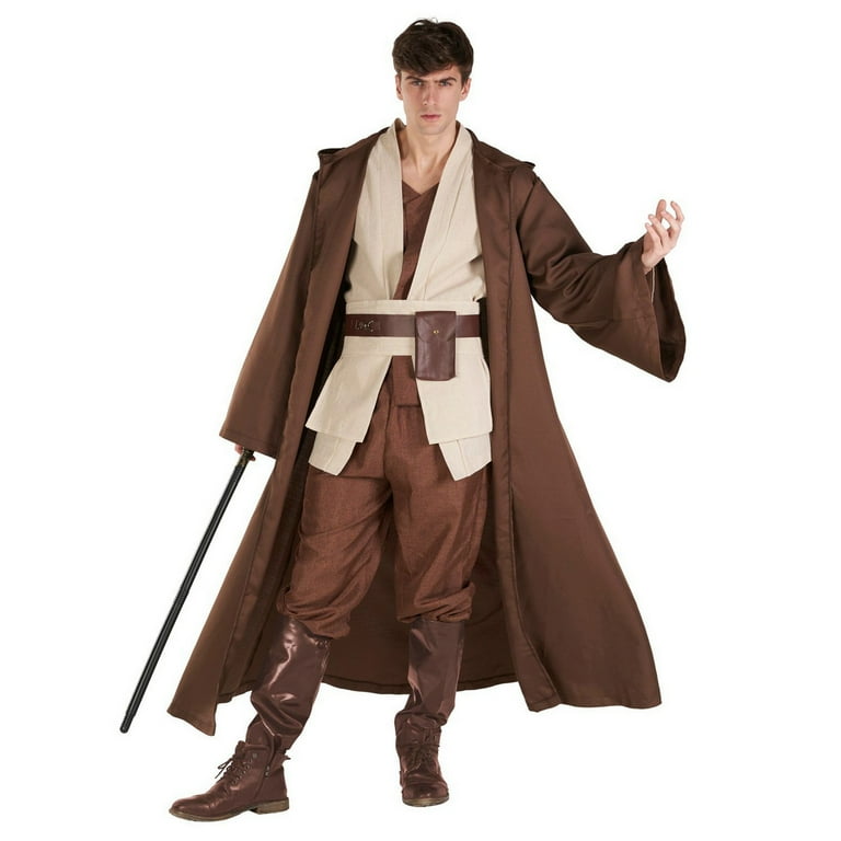 Morph Mens Star Fantasy Knight Costume Adult Hooded Robe Halloween
