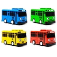 thumbnail image 2 of EIMELI 5Pcs Little Bus TAYO Toy Little Bus Tayo Car Toy Set Pull Back Mini Cars for Friend Mini (Tayo Rogi Gani Rani), 2 of 9