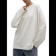 thumbnail image 1 of Camisetas de Larga Extragrandes para Mujer 2025, Camisetas Básicas de Cuello Redondo, Tops de Otoño, Ropa Informal de Entrenamiento Y2K L, 1 of 10