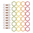 thumbnail image 3 of jifeng Knitting Crochet Marker Counter for DIY Handmade Craft Weaving Scarf Weaving Package D, 3 of 9