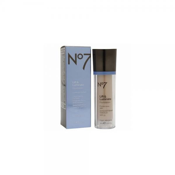 BOOTS No7 Lift & Luminate Foundation Cool Vanilla - Walmart.com