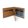 thumbnail image 2 of Empire Cove VIP Classic Genuine Leather Slim Bifold Wallets Side Flip ID Tan, 2 of 3